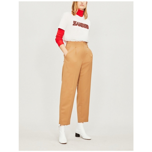 💕HOST PICK💕 Sandro Calin High-Waist Trousers - Picture 1 of 8